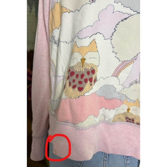 Anthropologie Whimsical Owl Hoodie S - Picture 4 of 16